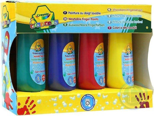Picture of Crayola Finger Paints x4